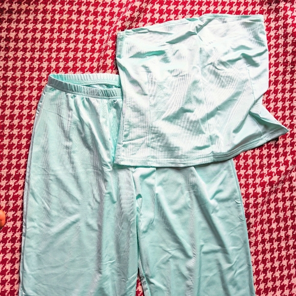 Mint green tights set - Picture 5 of 5